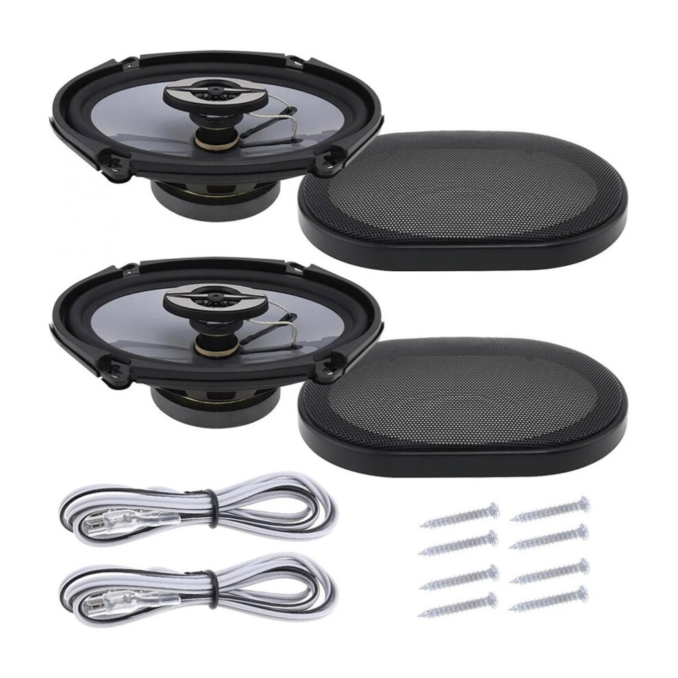 Car Stereo Systems With Powerful Bass And Crisp Treble 380W Coaxial Loudspeakers Sensitivity Vehicle Compatibility 9365049312608