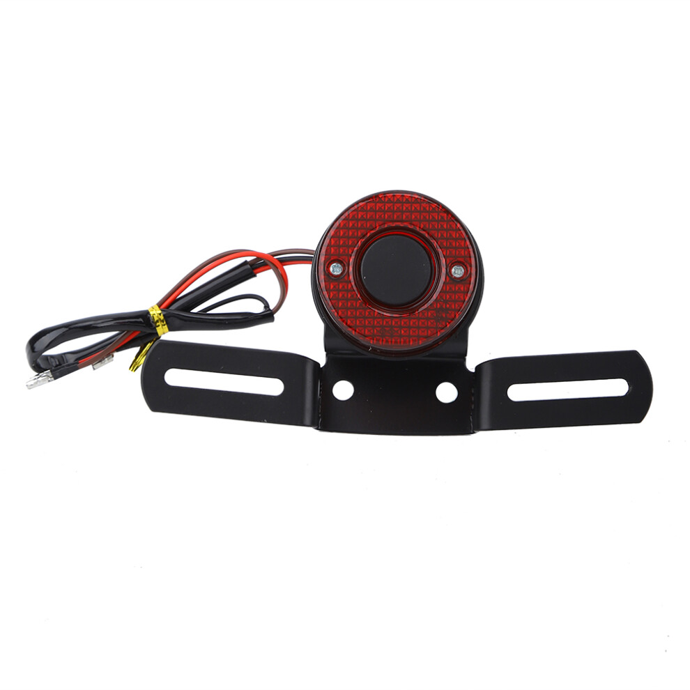 Motorcycle Brake Tail Lamp Universal Design Super Bright Led Stop Running With License Plate Holder For Harley Davidson Yamaha Kawasaki Light 9139052600959