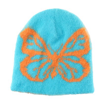 Chapeaux unisexes sophistiqués, chapeau dramatique,-bleu lac