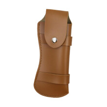 Leather Knife Sheath with Belt Loop, Brown RustResistant AbrasionResistant Cover for Kitchen Cutters