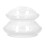 Set di 6 coppette in silicone trasparente per massaggi, uso domestico e spa 7