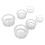 Set di 6 coppette in silicone trasparente per massaggi, uso domestico e spa 16