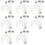 32 PCS HO Scale Model Lighting Tower,Tower Lights Model Lights Layout Lamppost for Train/Garden/Playground/Stadium 1
