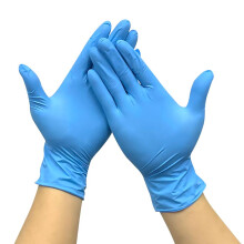 Jednorázové nitrilové rukavice bez urychlovače, bez pudru, Thick4Mils, bez latexu, bez alergenů, pro malování, čištění, zahradničení,