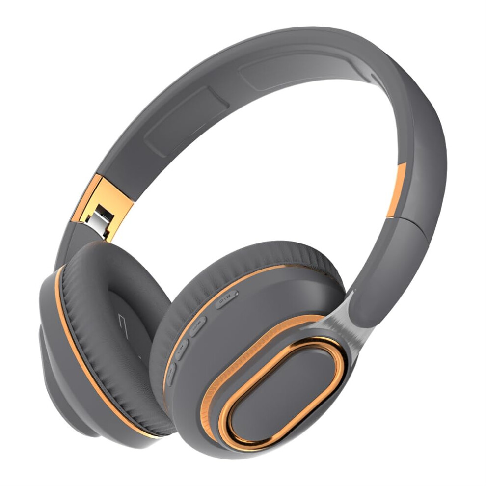 Wireless Bluetooth 5.0 Headphones Overear With Builtin Mic Lightweight Foldable 16H Playtime 3 Eq Modes For Pc/Home 9365049314220