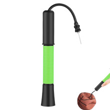 Basketball Air Pump Portable, Manual Inflation Needle Pump, Ball Inflation Tool For Volleyball, Green