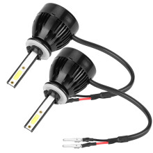 Luce LED COB per fari di veicoli, luce LED super luminosa impermeabile con abbaglianti e anabbaglianti, set di lampadine per fari Plug and Play