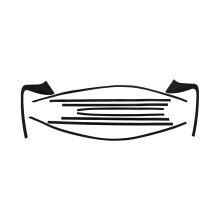 For Q50 Q50S 2014 - 2024 Window Trim Stickers Vinyl Scratch Blackout Style for Vehicle Exterior