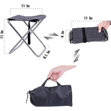 Support en alliage d'aluminium pour siège de camping multifonctionnel, chaise pliante portable, capacité de charge maximale, acier inoxydable