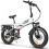 SameBike samebike RS-A02 PRO full suspension E- Bike,white 1