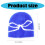 Bonnet en tricot, bonnets, pull, casquettes de crâne-S bleu 4