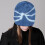 Bonnet en tricot, bonnets, pull, casquettes de crâne-S bleu 6