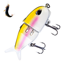 Fishing Lures Mini Glide Bait For Bass Fishing Slow Sinking Wide S Motion Smooth Glide Baits Freshwater And Saltwater