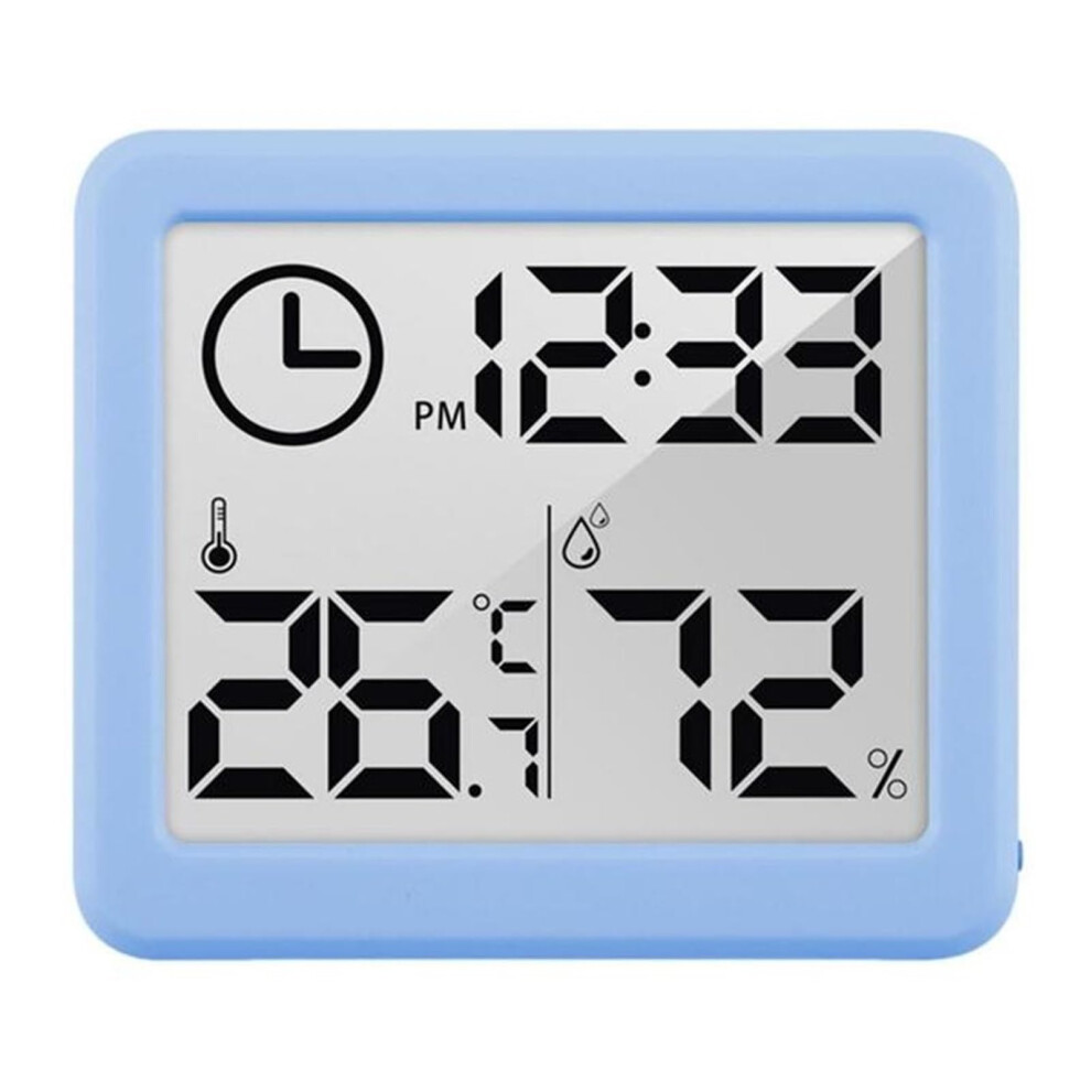 Blue Thermohygrometer Indoor Room Lcd Digital Thermometer Hygrometer Celsius Display Temperature Humidity Meter