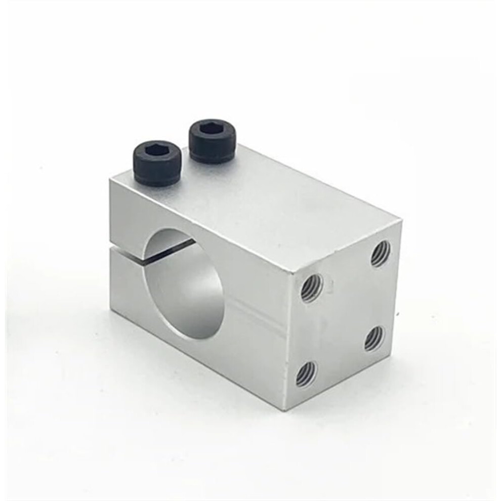 40Mm Bore Aluminum Alloy Shaft Support Clamp With Threaded Parallel Guide Bracket 9365049315227