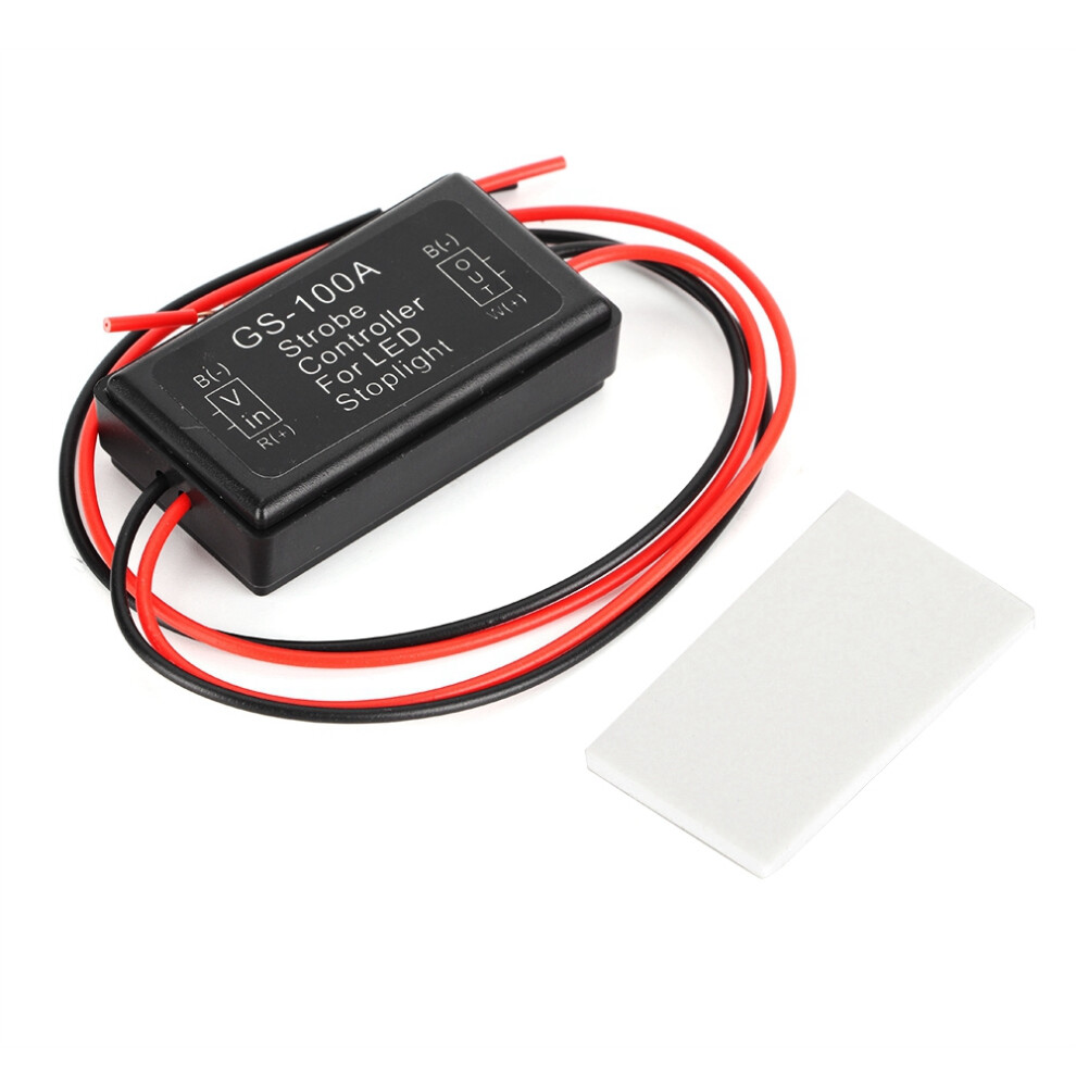 Flashing Strobe Blinking Controller Led Brake High Mount Third Brake Waterproof Flasher Module Rear End Accident Prevention Traffic Light 9139052609570