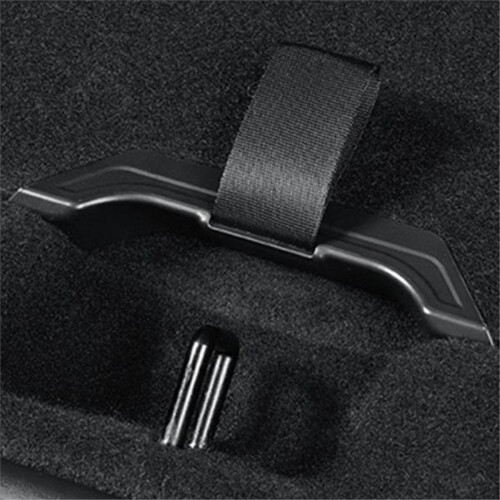 For MODEL Y 2025 Open Tail Box Cover Handle Pull Straps Rear Trunk Rope Draw String Handle Accessories 1