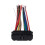 153-2630 for CAT E320D E329D E336D Excavator Computer Board Plug 54 Pin Controller Connector 2