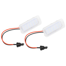 LED-kentekenplaatverlichting voor Ford Focus, LED-verlichting met hoge helderheid, energiebesparend, waterdicht ontwerp, lange levensduur,