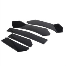 Front Car Bumper Lip Body Kit Universal Lip Splitter Spoiler Diffuser Canard Protector Air Dam Trim Body Kit