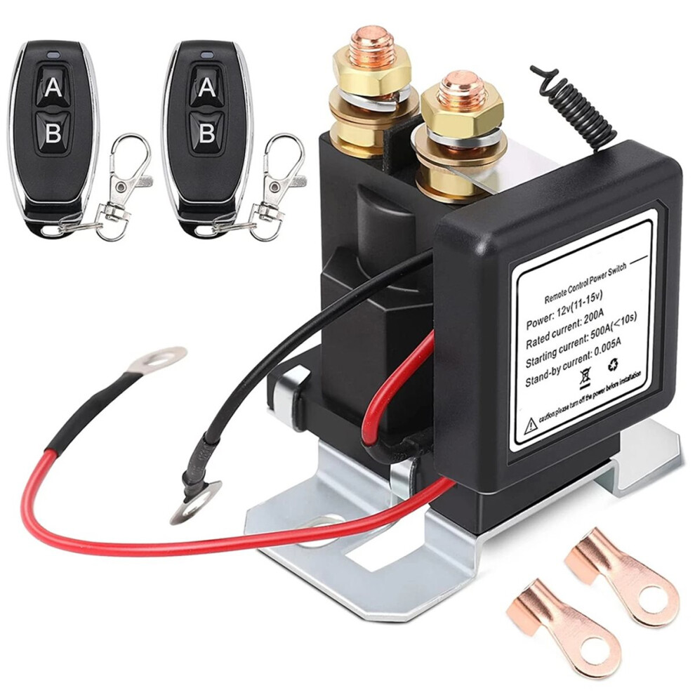 500A Starting 200A Rated High Current Battery Disconnect Switch Remote Kill Swit Dc12v Battery Disconnect Switch 4854166008402