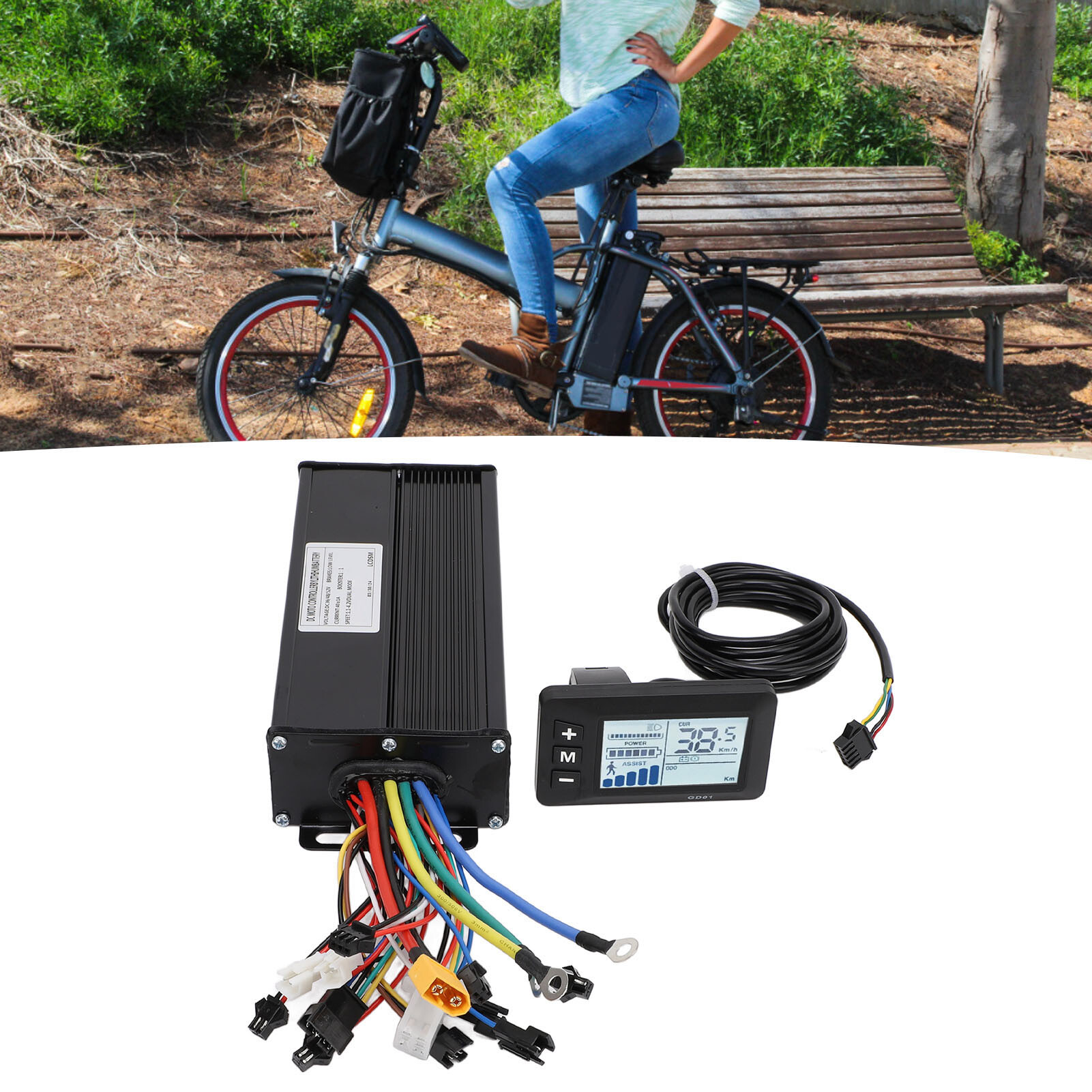 Contrôleur Moteur Sinusoïdal Tbest KT 36/48V 250/350W – Alliage Alu, Silence Et Souplesse Pour Vélo électrique