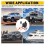 Car Battery Disconnect Switch Remote Control Power Kill Master Isolator Cut Off Switch 200A/12V with Remote Control 6