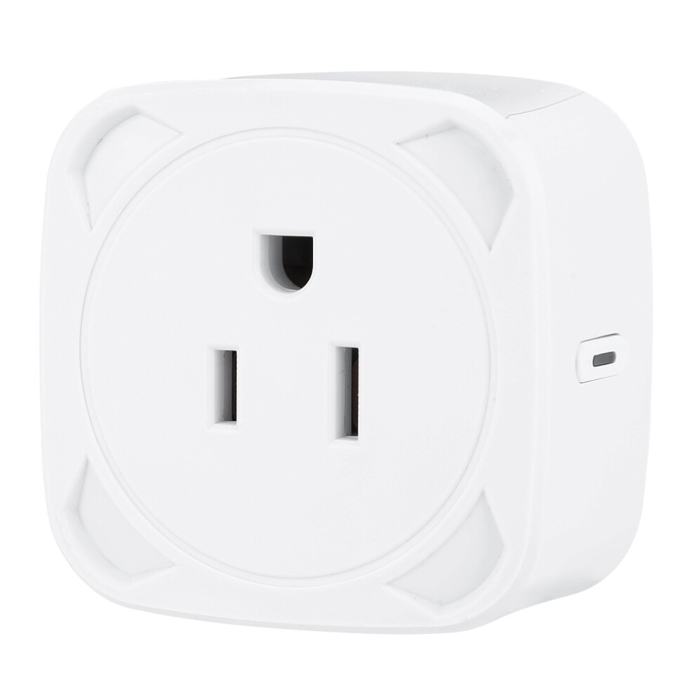 Smart Wifi Plug Mini, Voice-Controlled Outlets With Timer And Schedule Functions, Etl Certified Safety Compatible With Alexa And Google Home 9198585148932