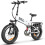 SameBike samebike RS-A02 PRO full suspension E- Bike,white 14