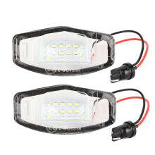 Oświetlenie tablicy rejestracyjnej LED Jasne białe światło Wysokiej mocy diody LED SMD Wymiana typu plug and play Kompatybilne z modelami Honda