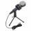 Gaming Phone Omnidirectional Microphone Portable ABS Plastic Low Noise Compact Mic For PC Desktop ASMR PhoneWire 1