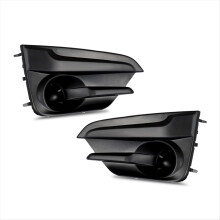 Front Bumper Fog Light Cover Bezel for 2017-2019 Accessories Replacement 57731FL20A 57731FL21A
