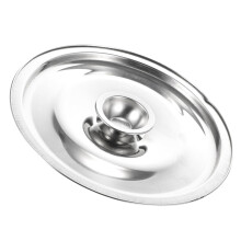 Stainless Steel Pot Lid with HeatConcentrating Dome and ScaldPreventing Handle for Cookware