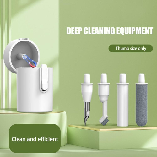 5in1 Clean Kit Keyboard Cleaner Tool Set for Computers, Keycap Puller, Screen Puller, Earphone Cleaning Pen, Brush 1