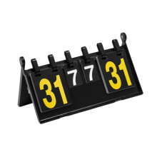 Flip Scoreboard 4 Digit Tabletop Score Flipper for Tennis Competition Soccer ABS Plastic Tabletop Scoreboard