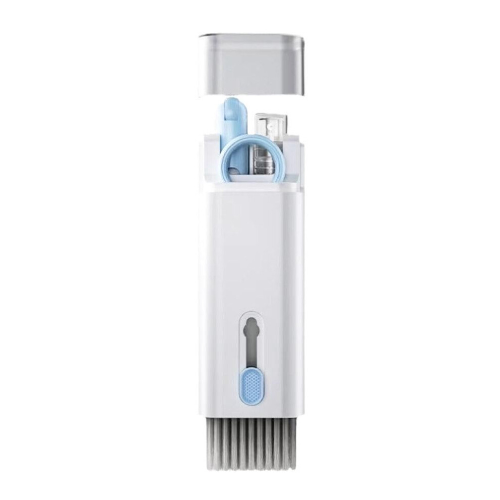 7 In 1 Electronic Cleaner Kit Keyboard Cleaning Brush For Earphones Headset And Phone Cleaning Pen 1 Set Blue 9412369366269
