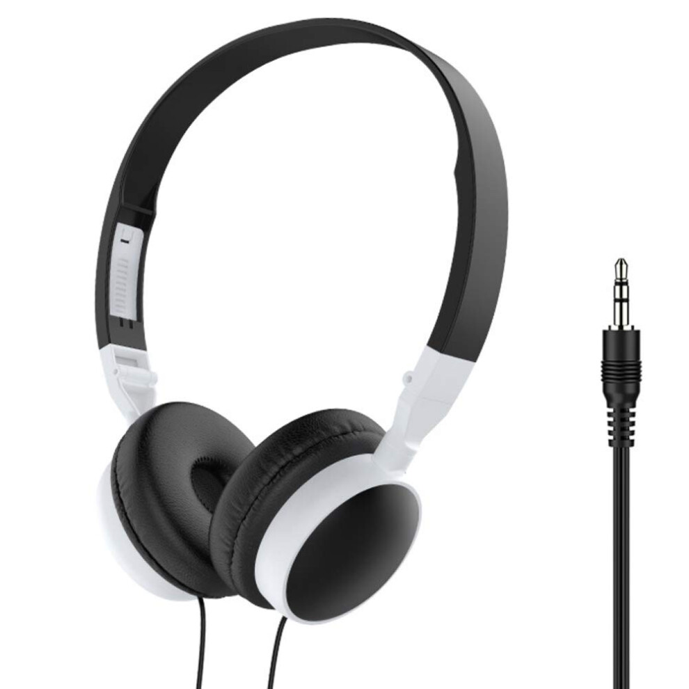 Wired Foldable 3.5Mm Hifi Audio Bass Headset, Gaming Headset, 3.5Mm Jack, Compatible With Mobile Phones/Tablets Black 9412369366887