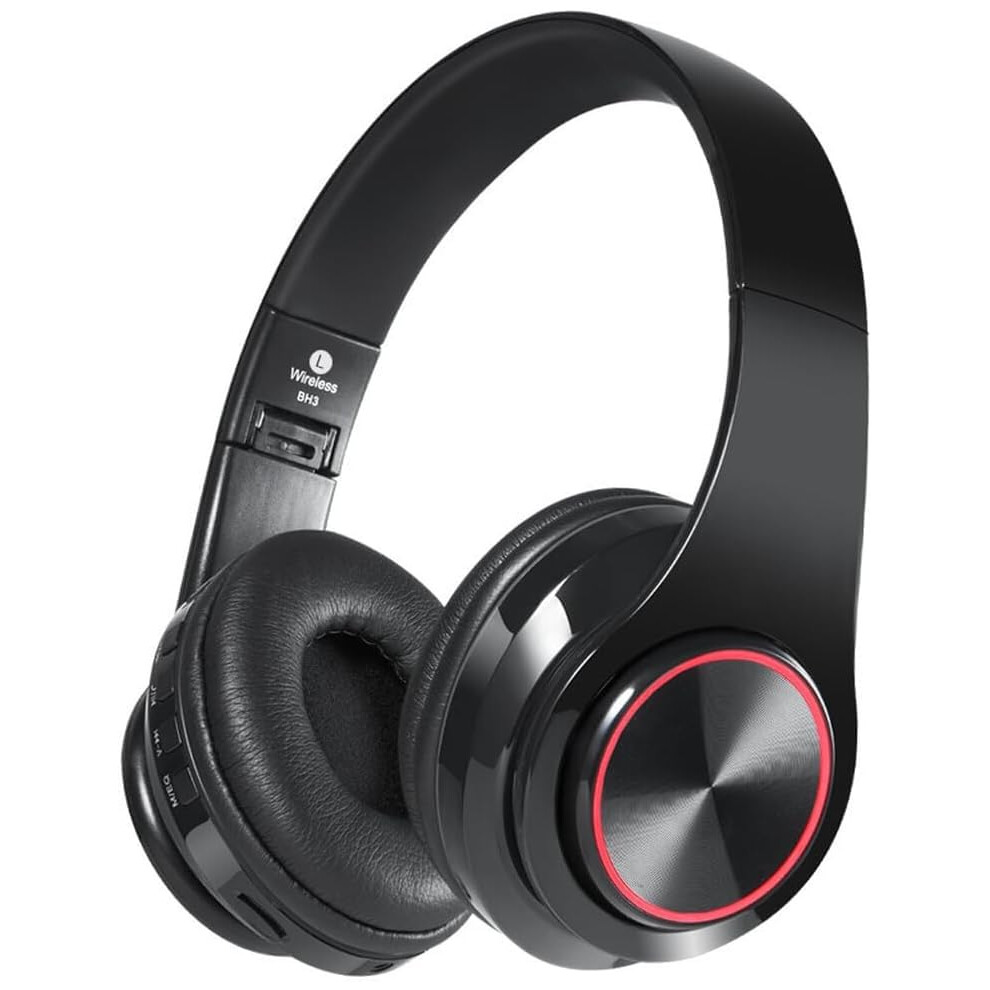 Wireless Bluetooth Headphones Foldable Stereo For Travel White 9412369365880