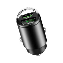 Car Charger 100W USB Fast Charging Splitter With PD QC 3.0 USB Phone Charger For Trucks SUVs Smartphones
