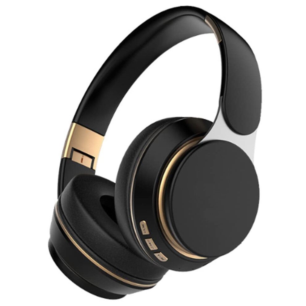 Bluetooth Headphones Overear Hybrid Anc, 20 Hr Playtime, Memory Foam Earcups, Builtin Mic, For Dj/Tv/Pc/Phone, Black 9365049315579