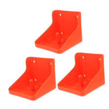 Salt Block Holder 3Pack Thick for Livestock Salt Feeding Box Cattle and Sheep Sturdy Brick Licking Tray Small Holes