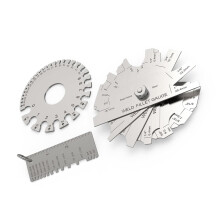 Gauge Round Sheet Metal Measuring Tool, Welding Thickness Gauge, Thick Metal Sheet Inspection Instrument