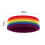 Συλλογή κορδονιών κεφαλής Rainbow Sport, ενισχυμένες κορδέλες εφίδρωσης με βελτιωμένη 4