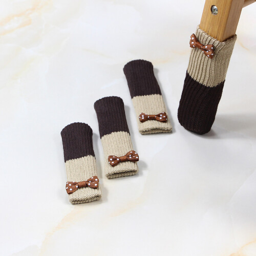 Tischbeinsocken, doppelt gestrickt, Stuhl- und 1