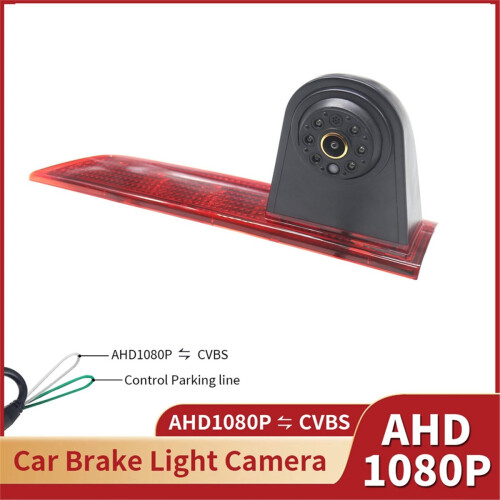AHD 1080P Wide Angle Car Brake Light Camera for Transit Custom 2012-2019 2