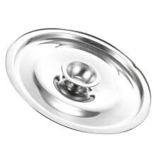 Stainless Steel Pot Lid Replacement for Oil or Seasoning Jars, Durable Reusable Metal Cover