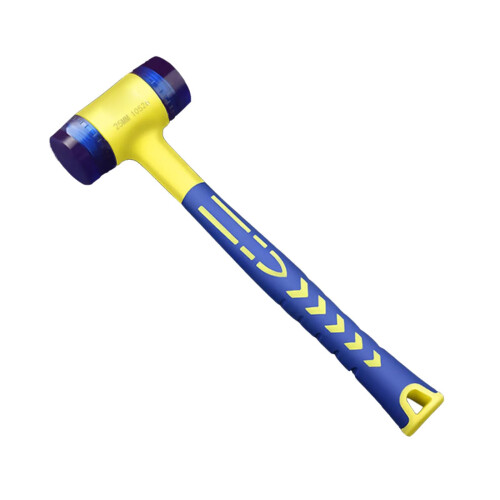 Multifunction Ergonomic Antivibration Rubber Hammer 25mm for Electrical Installation and Home  Tasks
