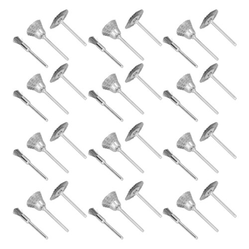 Complete Derusting Grinding Solution, Carbon Steel Brushes for Removing Rust from Soft Ferrous Metals, Tools with Long Using Time and Compact Size 2