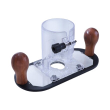 Router Base Protective Transparent Milling Base Plate For Circular Saws Compatible With Most Models, Clear