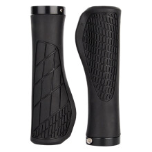 Handle Bar Grips AntiSlip Handlebar Wraps ShockAbsorbing Ergonomic Grips Mountain Touring Dirtbike Racing Black